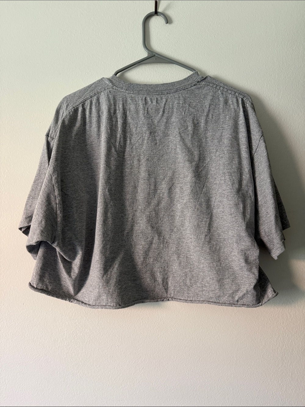 Oregon Grey Cropped Women’s Tee with Mascot - Picture 3 of 3